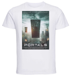 T-Shirt Unisex - White - Playbill - Film - Portals