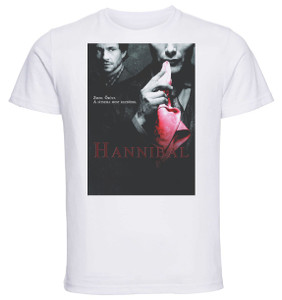 T-Shirt Unisex - White - Playbill - TV Series - Hannibal Variant 01