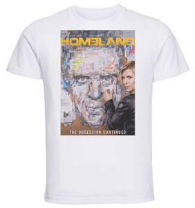 T-Shirt Unisex - White - Playbill - TV Series Homeland T-Shirt Unisex - White - Playbill - TV Series Homeland