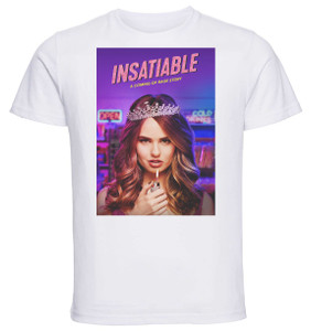 T-Shirt Unisex - White - Playbill - TV Series Insatiable T-Shirt Unisex - White - Playbill - TV Series Insatiable