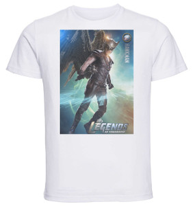 T-Shirt Unisex - White - Playbill - TV Series - Legends of Tomorrow - Hawkman