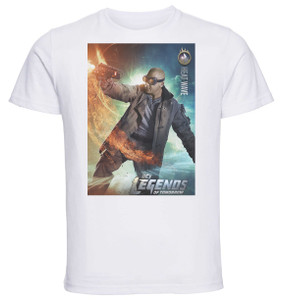 T-Shirt Unisex - White - Playbill - TV Series - Legends of Tomorrow - Heat Wave