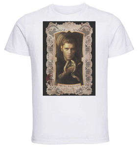 T-Shirt Unisex - White - Playbill - TV Series - The Vampire Diaries - Portrait Niklaus Mikaelson T-Shirt Unisex - White - Playbill - TV Series - The Vampire Diaries - Portrait Niklaus Mikaelson