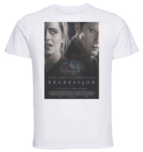 T-Shirt Unisex - White - SA0006 - Playbill - Film Regression - Variant 01 T-Shirt Unisex - White - SA0006 - Playbill - Film Regression - Variant 01
