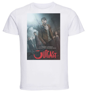 T-Shirt Unisex - White - SA0062 - Playbill - TV Series Outcast T-Shirt Unisex - White - SA0062 - Playbill - TV Series Outcast