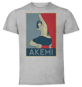 T-Shirt Unisex - Grey - Propaganda - How Heavy are the Dumbbells You Lift - Akemi Soryuin variant T-Shirt Unisex - Grey - Propaganda - How Heavy are the Dumbbells You Lift - Akemi Soryuin variant