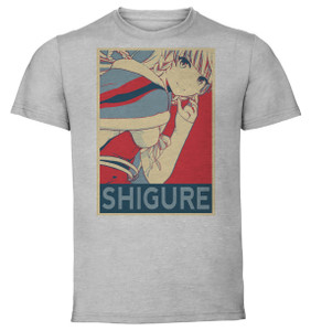 T-Shirt Unisex - Grey - Propaganda - Kemono Michi Rise Up - Shigure