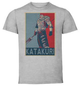 T-Shirt Unisex - Grey - Propaganda - One Piece Charlotte Katakuri T-Shirt Unisex - Grey - Propaganda - One Piece Charlotte Katakuri