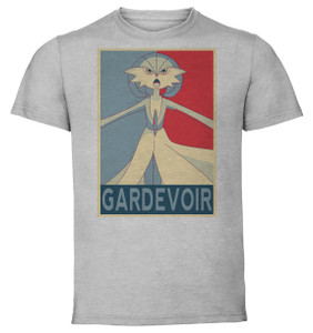 T-Shirt Unisex - Grey - Propaganda - Pokemon Gardevoir