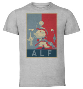 T-Shirt Unisex - Grey - Propaganda - Smash Bros - Alf T-Shirt Unisex - Grey - Propaganda - Smash Bros - Alf
