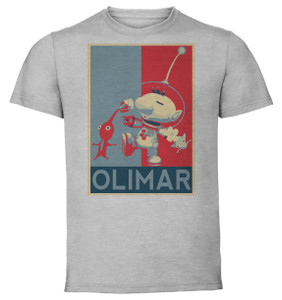 T-Shirt Unisex - Grey - Propaganda - Smash Bros Olimar T-Shirt Unisex - Grey - Propaganda - Smash Bros Olimar