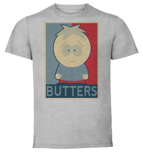 T-Shirt Unisex - Grey - Propaganda - South Park Butters T-Shirt Unisex - Grey - Propaganda - South Park Butters