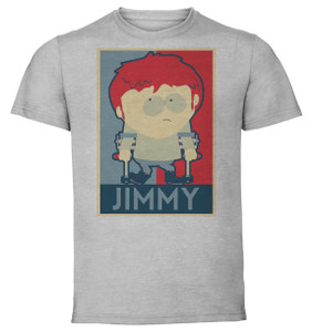 T-Shirt Unisex - Grey - Propaganda - South Park Jimmy
