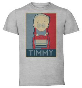 T-Shirt Unisex - Grey - Propaganda - South Park Timmy T-Shirt Unisex - Grey - Propaganda - South Park Timmy