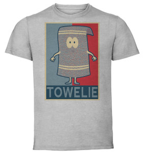 T-Shirt Unisex - Grey - Propaganda - South Park Towelie