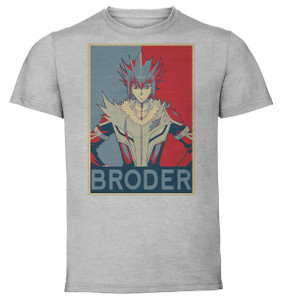 T-Shirt Unisex - Grey - Propaganda - Yu Gi Oh - Broder T-Shirt Unisex - Grey - Propaganda - Yu Gi Oh - Broder