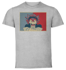 Gray Shirt - Propaganda Full - BLACK CLOVER ASTA