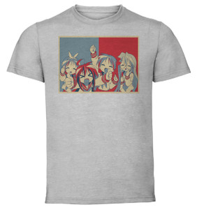 Gray Shirt - Propaganda Full - Lucky Star Characters