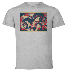 T-Shirt Unisex - Grey - Propaganda Full - black lagoon revy