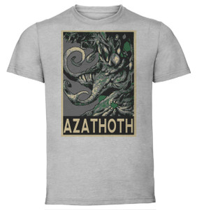 T-Shirt Unisex - Grey - Propaganda - Lovecraft - Azathoth (green) T-Shirt Unisex - Grey - Propaganda - Lovecraft - Azathoth (green)