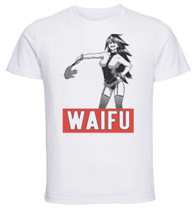 T-Shirt Unisex - White - Waifu - My Hero Academia Midnight Variant T-Shirt Unisex - White - Waifu - My Hero Academia Midnight Variant