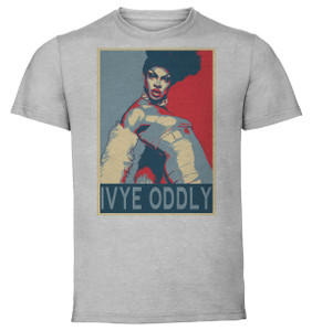 T-Shirt Unisex - Grey - Propaganda - Drag Queen - Ivye Oddly T-Shirt Unisex - Grey - Propaganda - Drag Queen - Ivye Oddly
