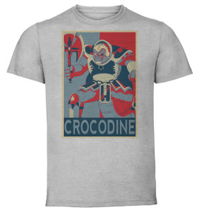 T-Shirt Unisex - Grey - Propaganda - Dragon Quest The Adventure Of Dai - Crocodine