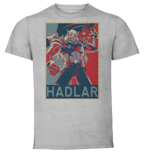 T-Shirt Unisex - Grey - Propaganda - Dragon Quest The Adventure Of Dai - Hadlar Variant T-Shirt Unisex - Grey - Propaganda - Dragon Quest The Adventure Of Dai - Hadlar Variant