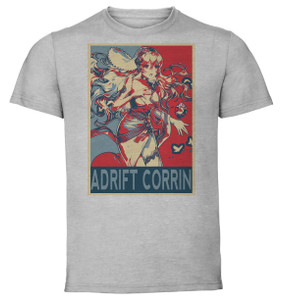 T-Shirt Unisex - Grey - Propaganda - Fire Emblem - Adrift Corrin F