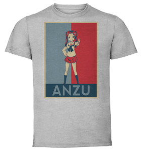 T-Shirt Unisex - Grey - Propaganda - Girls Und Panzer Anzu Kadotani T-Shirt Unisex - Grey - Propaganda - Girls Und Panzer Anzu Kadotani