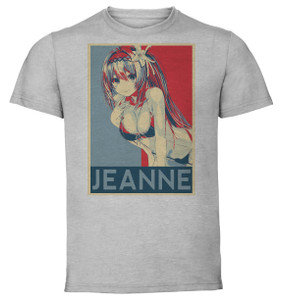 T-Shirt Unisex - Grey - Propaganda - Granblue Fantasy Jeanne A