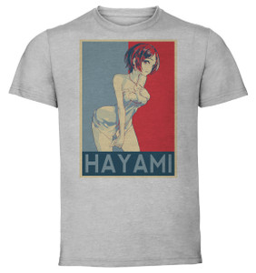 T-Shirt Unisex - Grey - Propaganda - Idolmaster - Kanade Hayami Variant