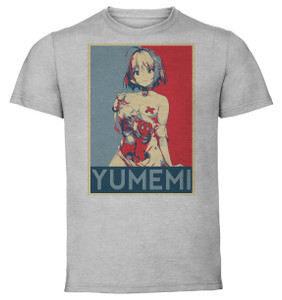 T-Shirt Unisex - Grey - Propaganda - Idolmaster - Rina Fujimoto T-Shirt Unisex - Grey - Propaganda - Idolmaster - Rina Fujimoto