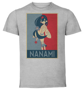 T-Shirt Unisex - Grey - Propaganda - Katanagatari Nanami