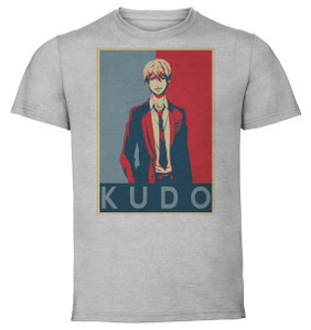T-Shirt Unisex - Grey - Propaganda - Kono Oto Tomate Chika Kudo T-Shirt Unisex - Grey - Propaganda - Kono Oto Tomate Chika Kudo