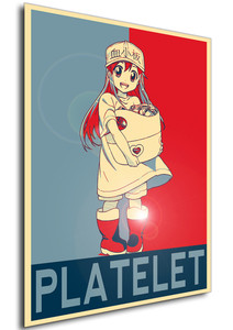 Poster - Propaganda - Cells at work - Platelet