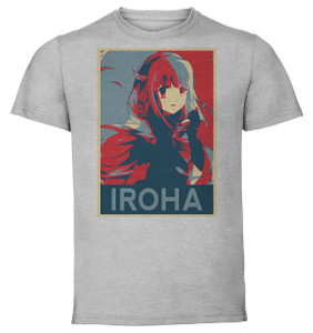 T-Shirt Unisex - Grey - Propaganda - Magia Record - Iroha Tamaki T-Shirt Unisex - Grey - Propaganda - Magia Record - Iroha Tamaki