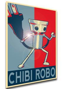 Poster - Propaganda - Chibi Robo