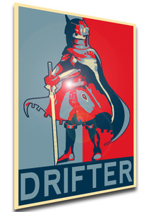 Poster - Propaganda - Hyper Light Drifter - The Drifter Poster - Propaganda - Hyper Light Drifter - The Drifter