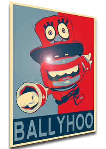 Poster - Propaganda - Mario Party - Mc Ballyhoo