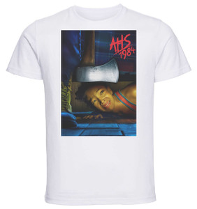 T-Shirt Unisex - White - Playbill - TV Series - American Horror Story - 1984 - Variant 03