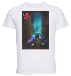 T-Shirt Unisex - White - Playbill - TV Series - American Horror Story - 1984 - Variant 05 T-Shirt Unisex - White - Playbill - TV Series - American Horror Story - 1984 - Variant 05