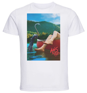 T-Shirt Unisex - White - Playbill - TV Series - American Horror Story - 1984 - Variant 12