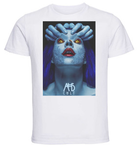 T-Shirt Unisex - White - Playbill - TV Series - American Horror Story - Cult - Variant 02