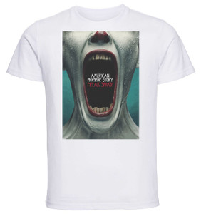 T-Shirt Unisex - White - Playbill - TV Series - American Horror Story - Freak Show Variant 03
