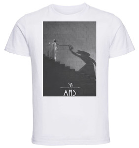 T-Shirt Unisex - White - Playbill - TV Series - American Horror Story - Roanoke - Variant 01 T-Shirt Unisex - White - Playbill - TV Series - American Horror Story - Roanoke - Variant 01