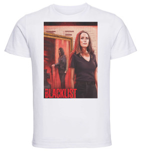 T-Shirt Unisex - White - TV Series - Playbill - The Blacklist Variant 11