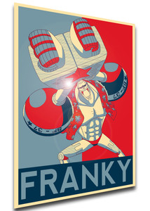 Poster - Propaganda - One Piece - Franky variant