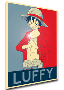 Poster - Propaganda - One Piece - Luffy variant 5