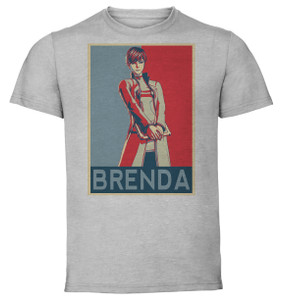 T-Shirt Unisex - Grey - Propaganda - Astral Chain Brenda Moreno T-Shirt Unisex - Grey - Propaganda - Astral Chain Brenda Moreno